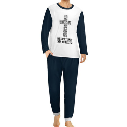 Mi Identidad Spanish Men's Christian Pajama Set