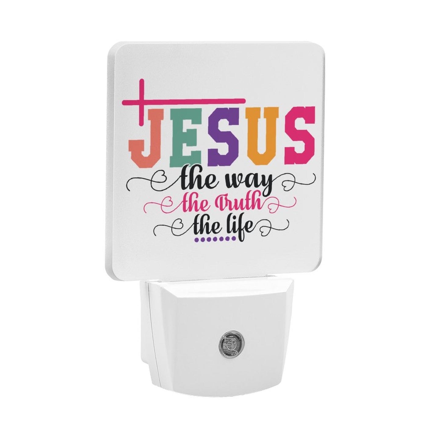 The Way The Truth The Life Christian Night Light For Kids - ClaimedbyGodDesigns