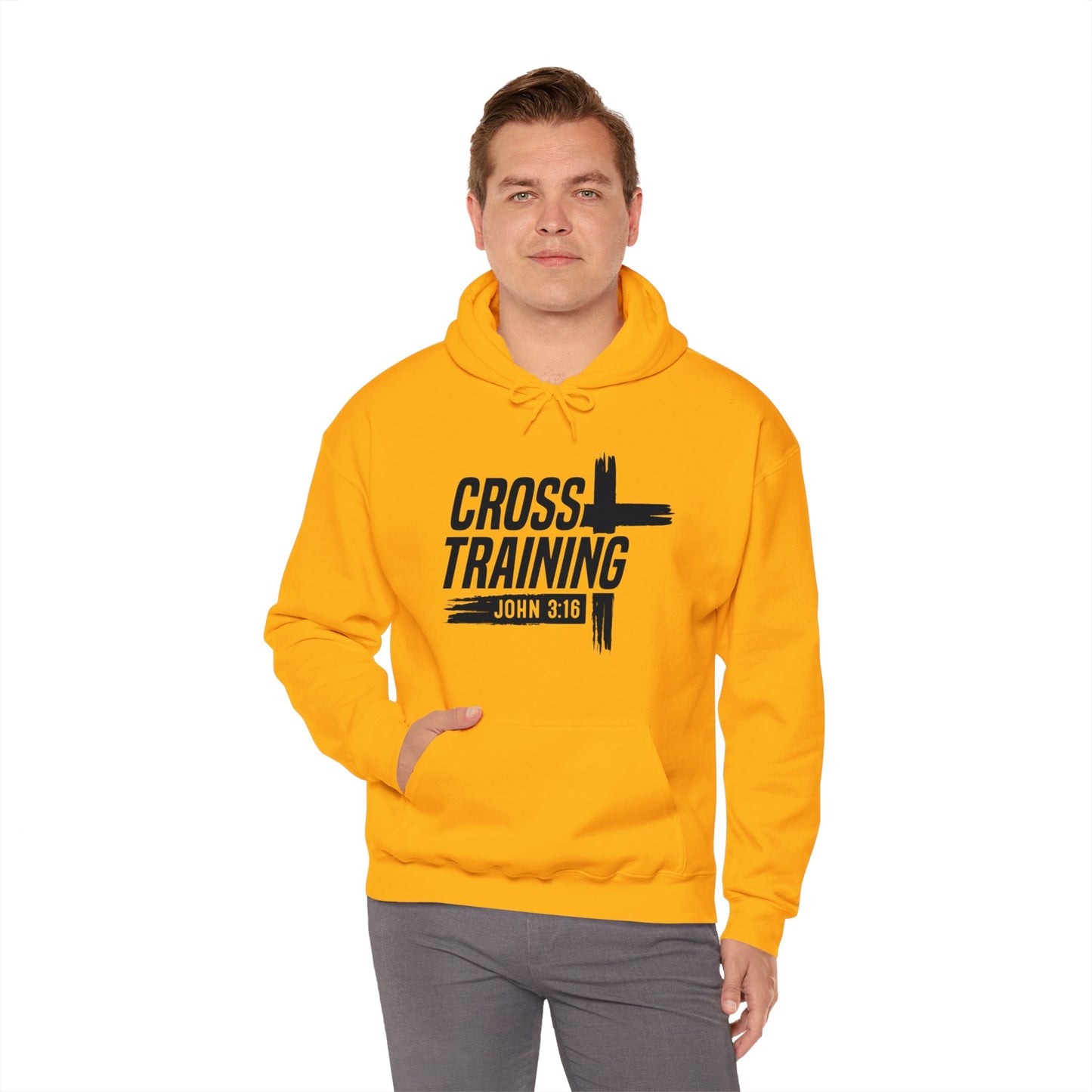 Cross Training Unisex Christian Hooded Pullover Sweatshirt