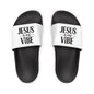 He is My Vibe Sandals, Men's Summer Slides, Casual Footwear, Poolside Fashion, Christian Gift, Vacation Essentials