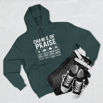 Inspirational Unisex Fleece Hoodie for Everyday Blessings, Praise Hoodie, Faith Apparel, Cozy Gift for Friends, Spiritual Wear - ClaimedbyGodDesigns