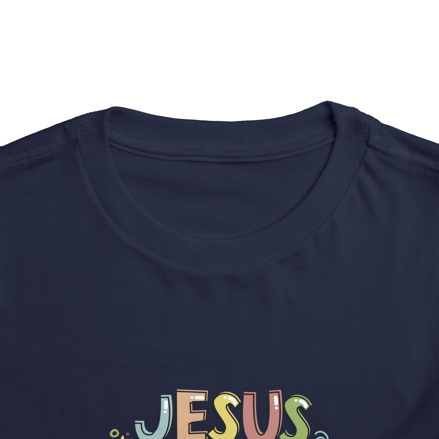 Jesus Loves Me Beary Much Christian Toddler T-Shirt