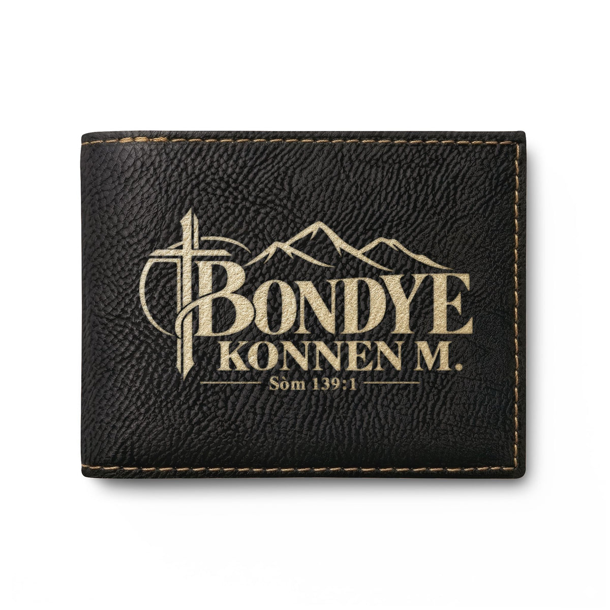 Bondye Konnen M. Kreyòl Christian RFID wallet, view 3