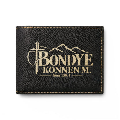 Bondye Konnen M. Kreyòl Christian RFID wallet, view 3