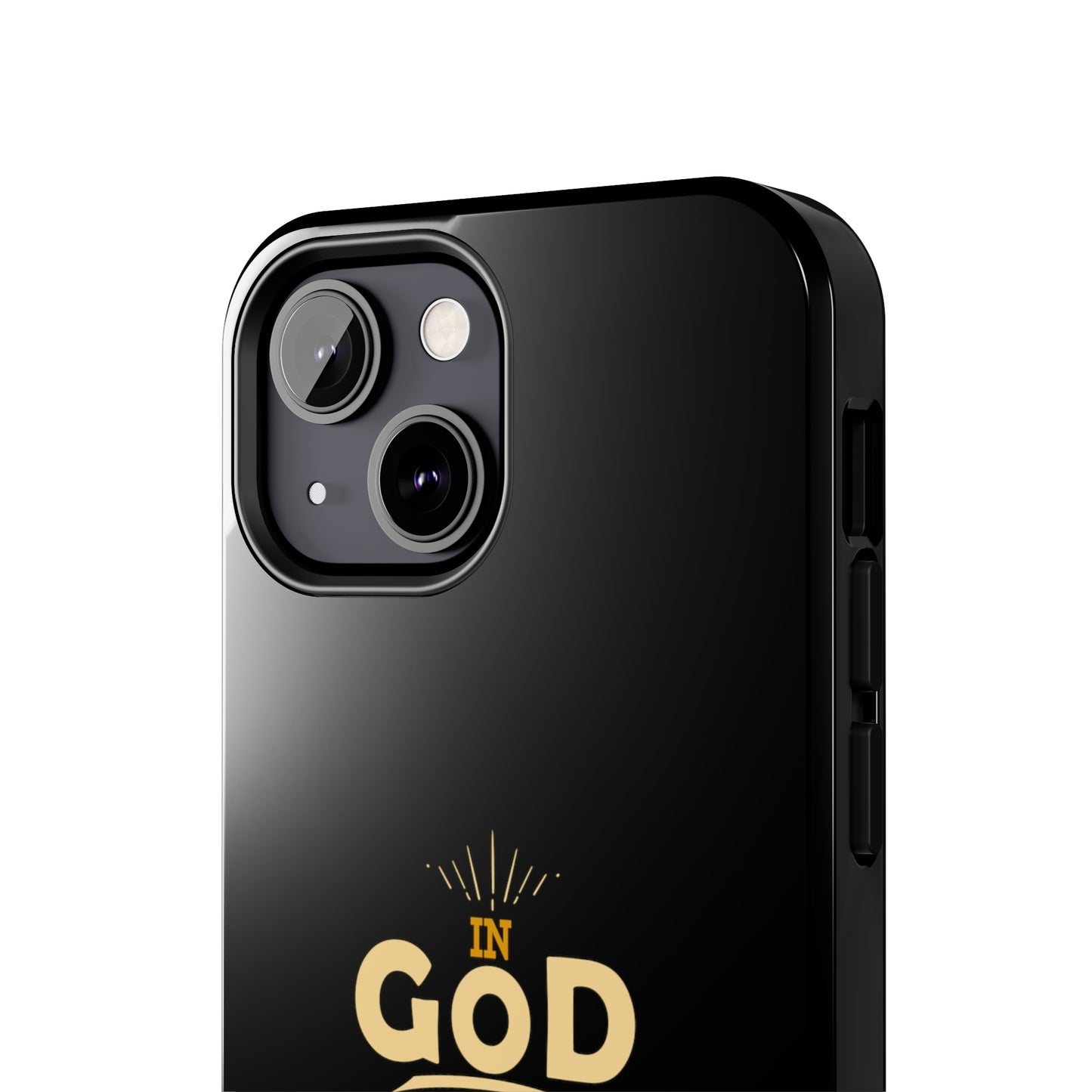 In God I Rise Down But Never Defeated  Tough Phone Cases, Case-Mate