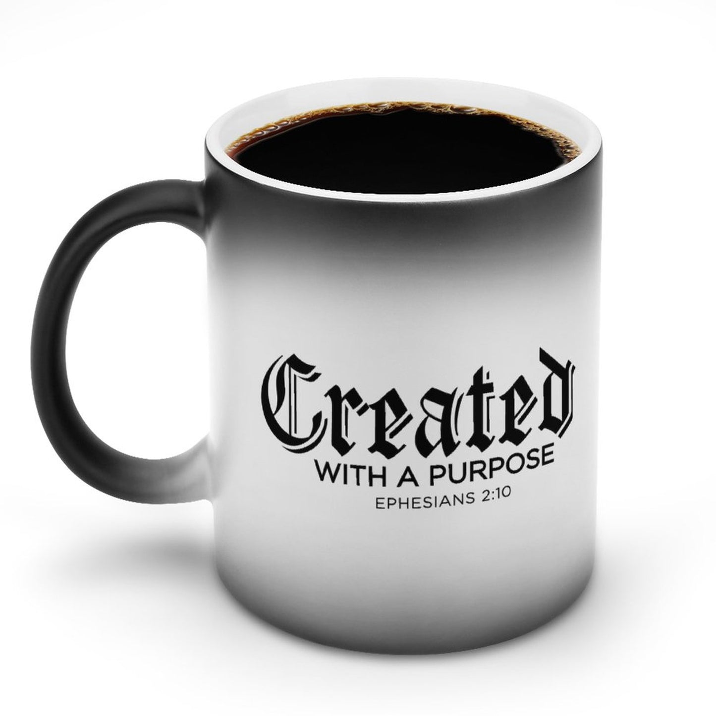 Created With A Purpose Christian Color Changing Mug (Dual-sided)