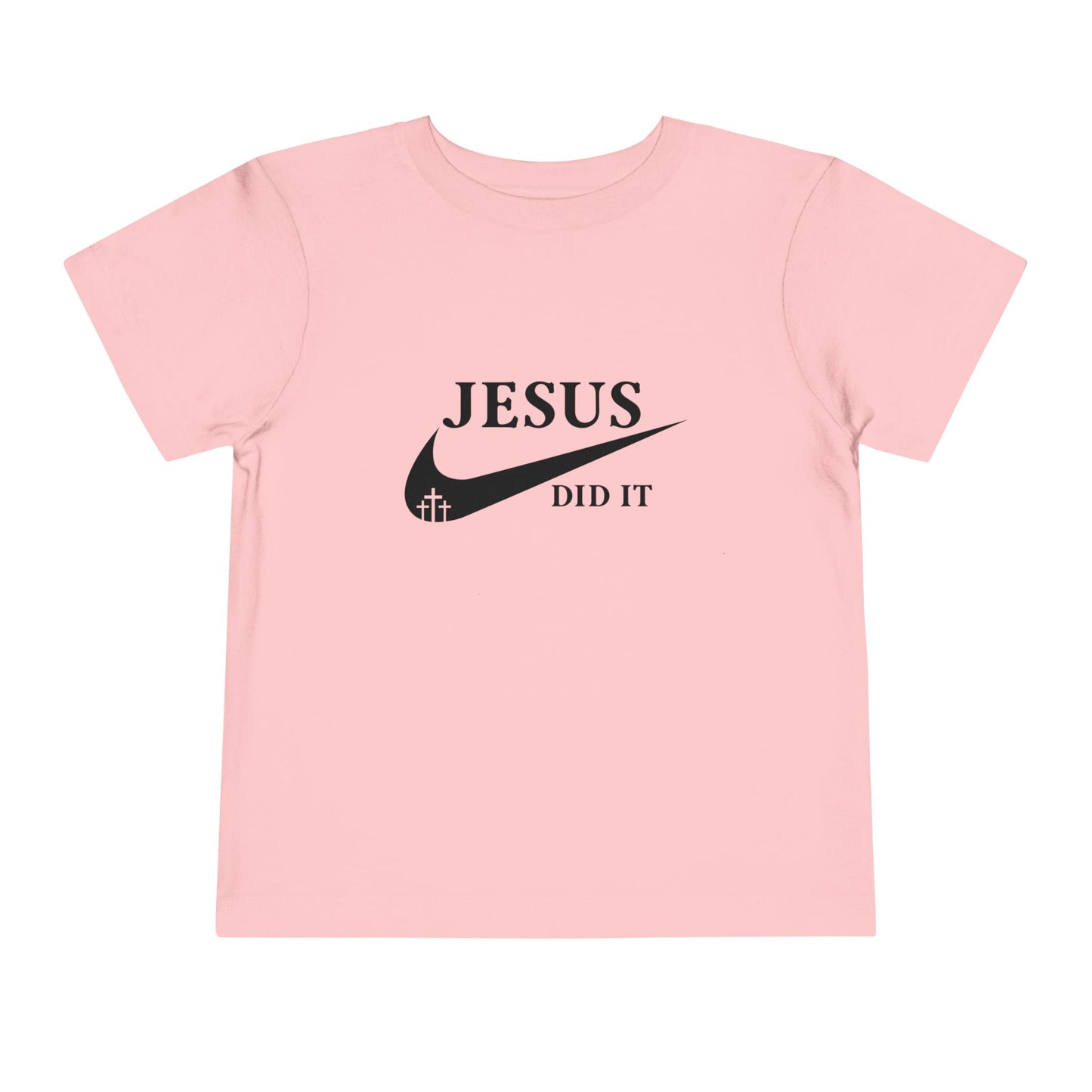 Jesus Did It (Nike reference) Christian Toddler T-Shirt