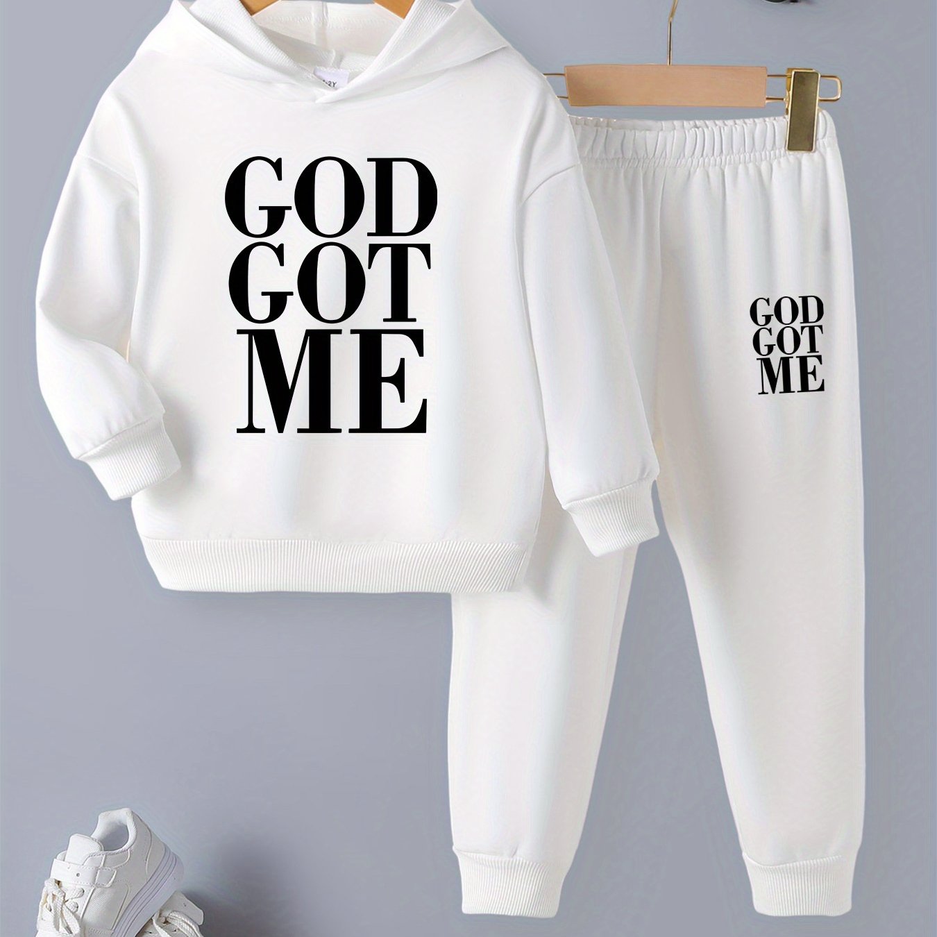 GOD GOT ME Youth Christian Casual Outfit claimedbygoddesigns