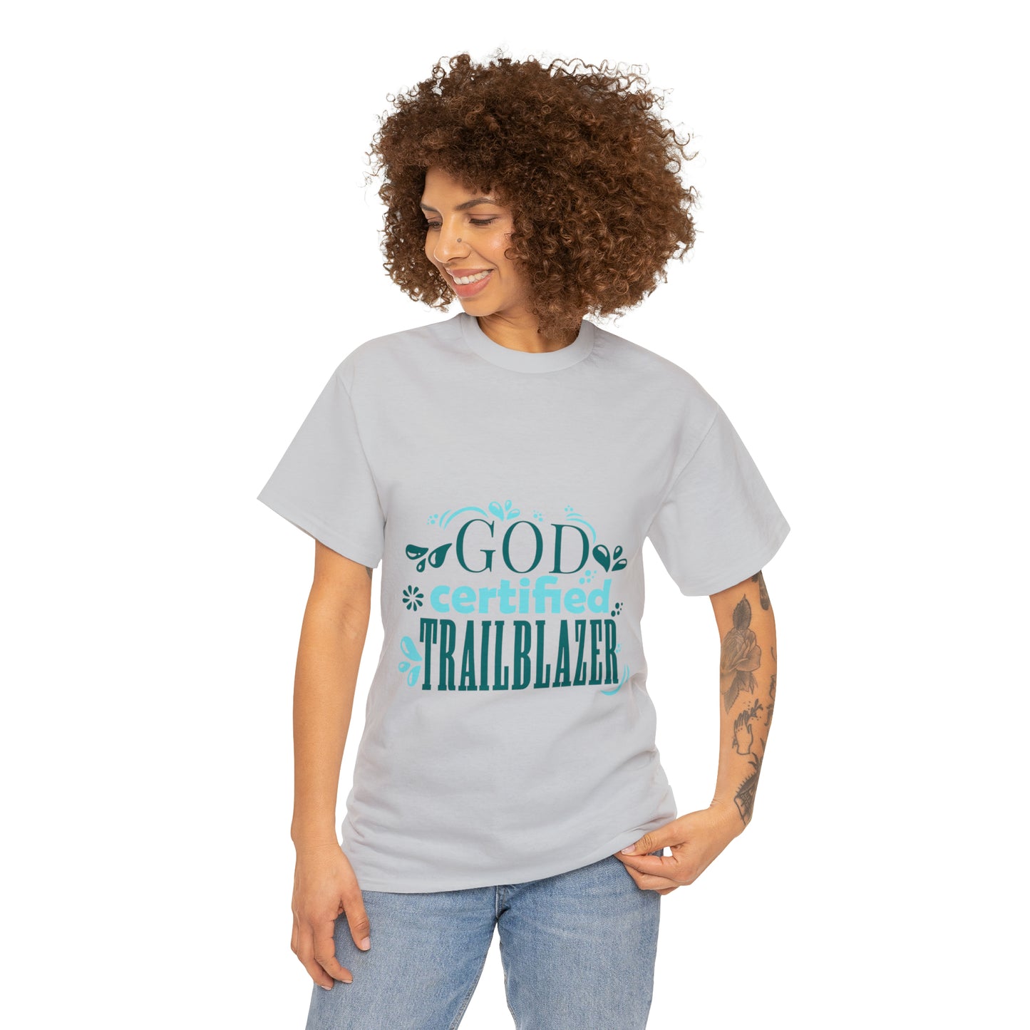 God Certified Trailblazer Unisex Heavy Cotton Tee