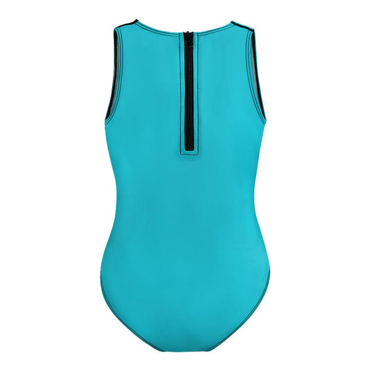Faith Looks Good In Summer One-Piece Youth Christian Swimsuit