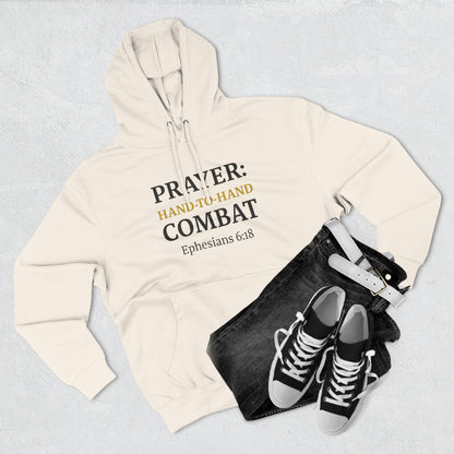 Inspirational Prayer Hoodie, Fleece Hoodie for Faith, Christian Gift, Casual Wear, Comfortable Style, Spiritual Quote Clothing - ClaimedbyGodDesigns