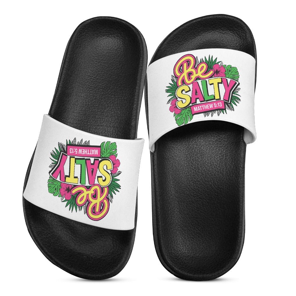 Be Salty Christian Children's Sandals - ClaimedbyGodDesigns