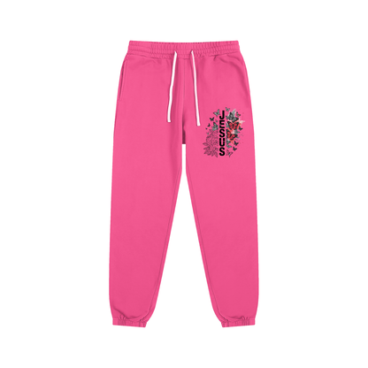 Flowered Jesus Unisex Christian Sweatpants