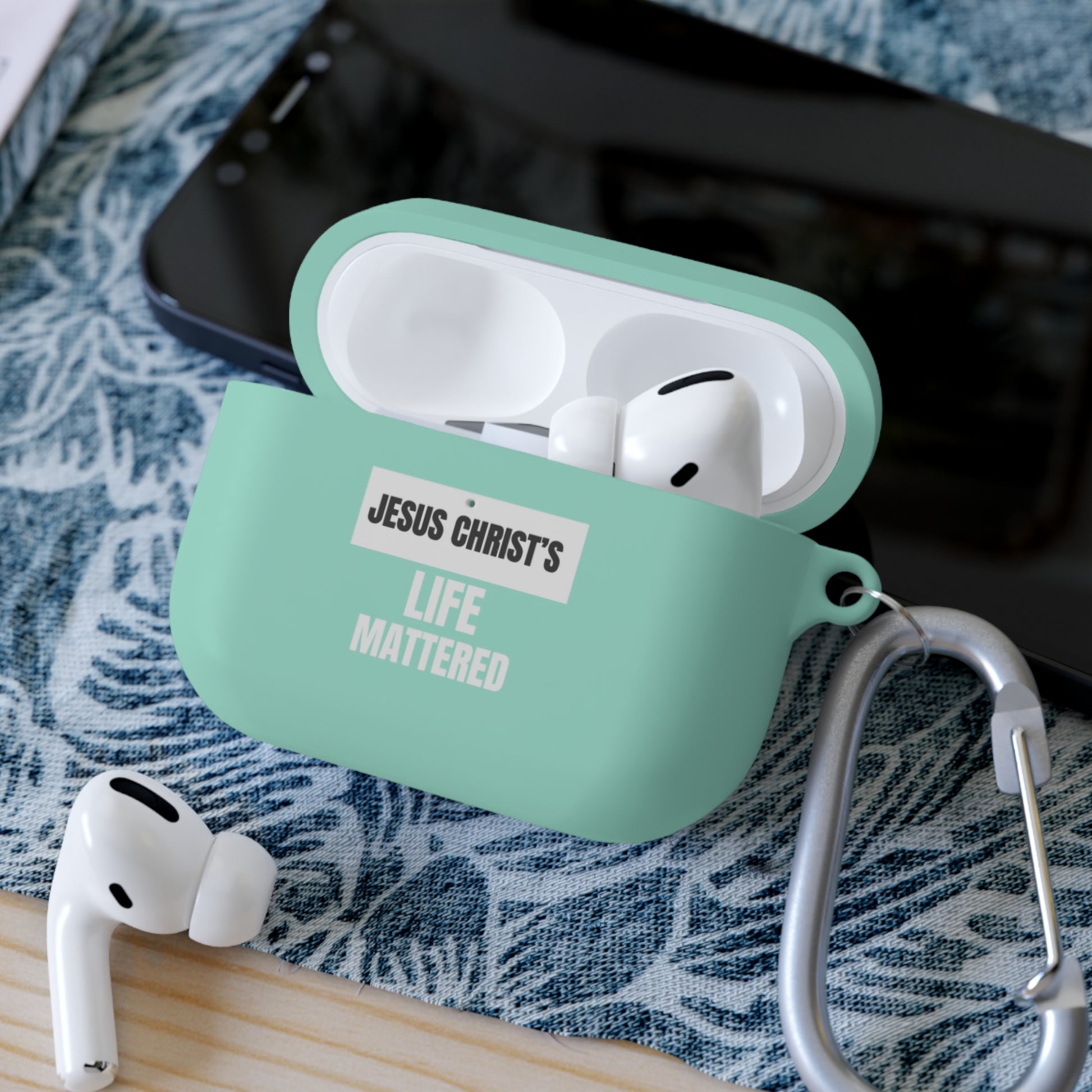 Jesus Christ's Life Mattered AirPods / Airpods Pro Case cover Printify