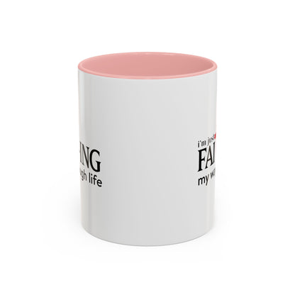 Faith-Inspired Coffee Accent Mug - Motivational Drinkware for Daily Inspiration