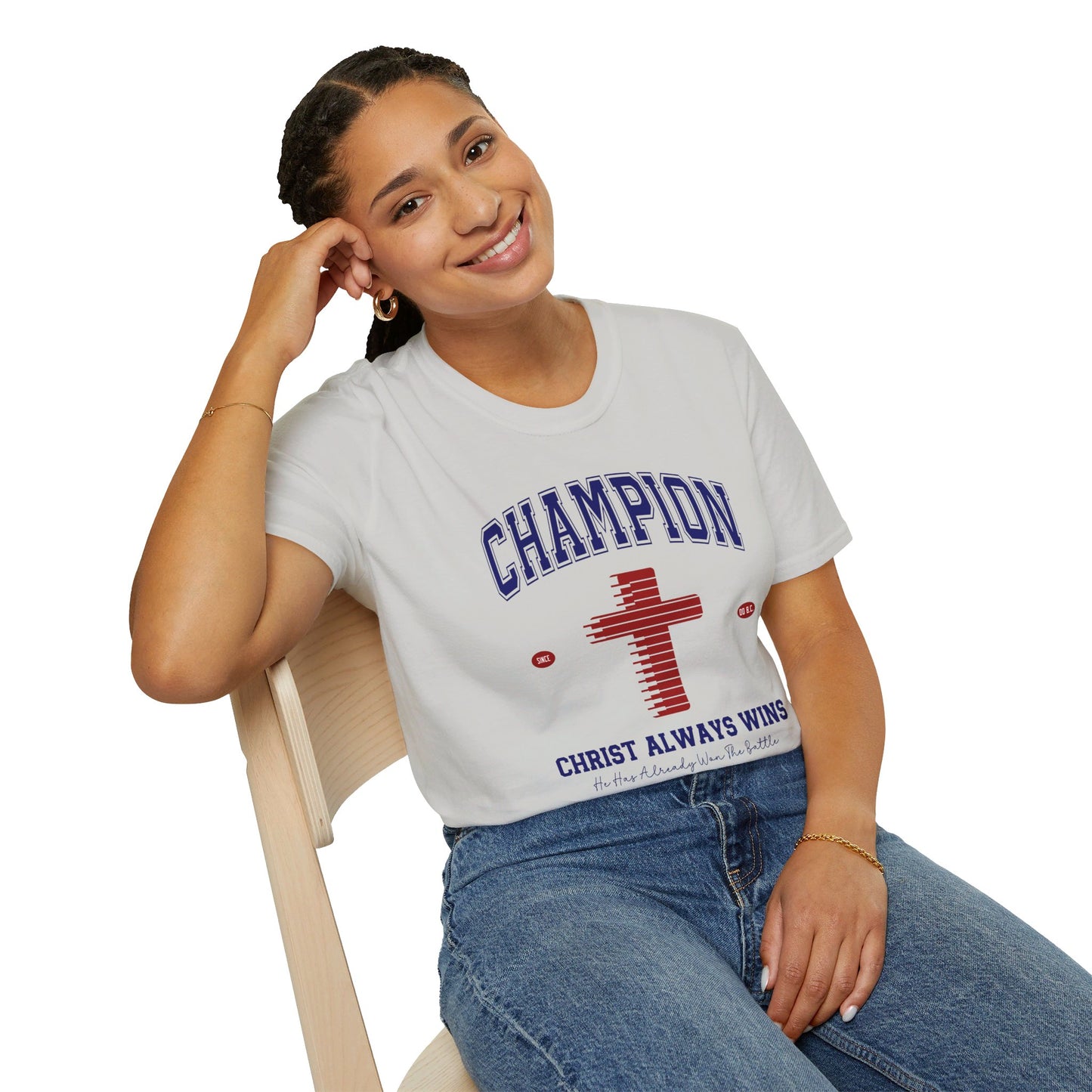 Champion Christ Always Wins Unisex Christian T-shirt