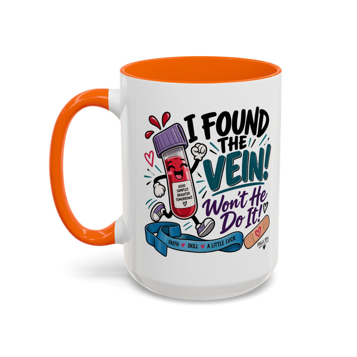 I Found the Vein! Phlebotomy Coffee Mug – Funny Nurse / Phlebotomist Gift (11/15oz)