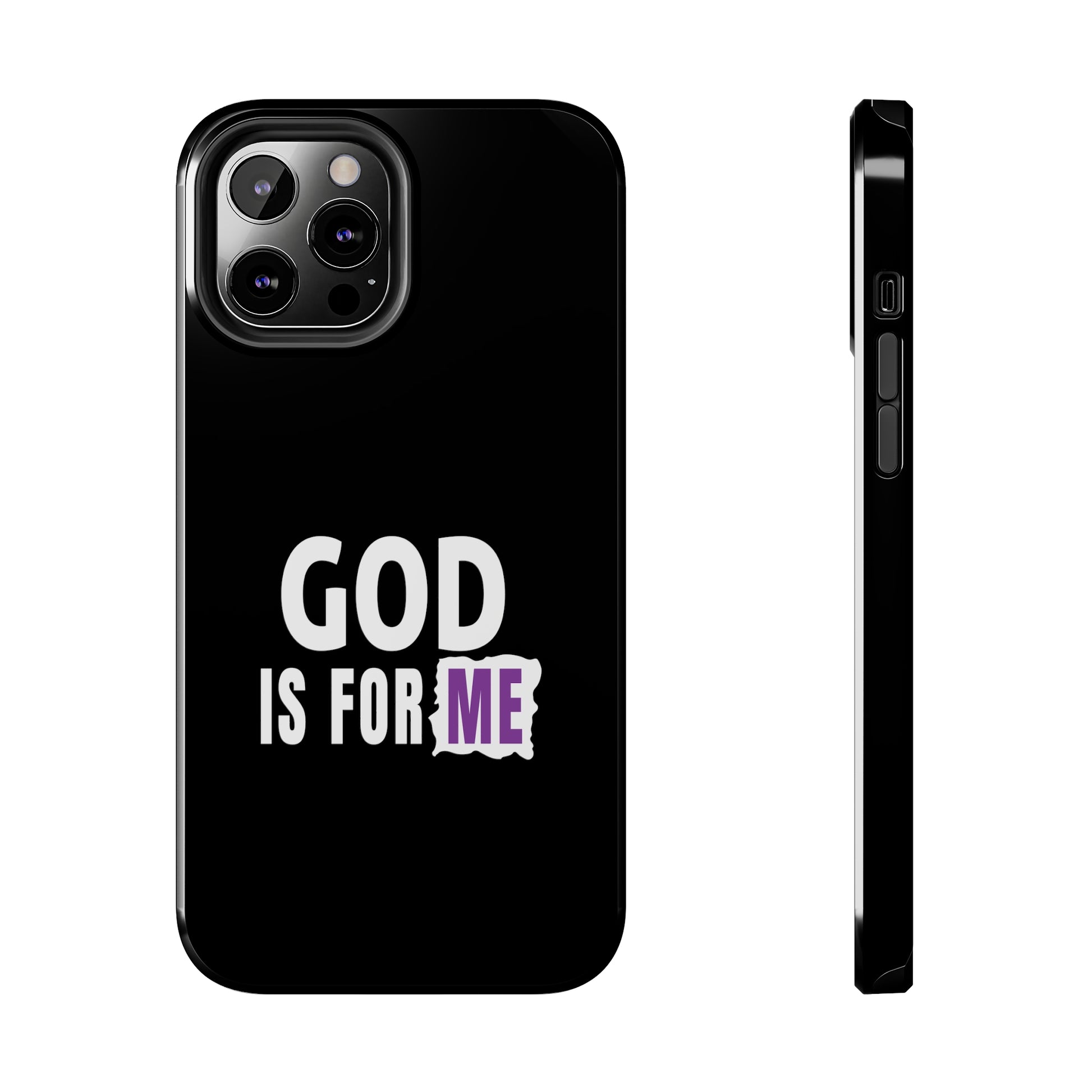 God Is For Me Christian Phone Tough Phone Cases, Case-Mate Printify