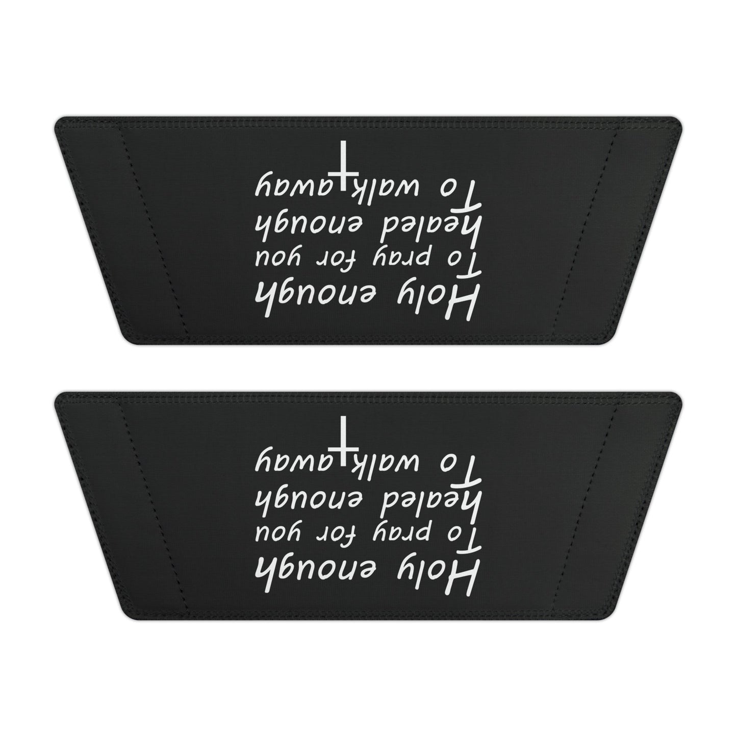 Motivational Men's Christian Removable-Strap Sandals - 'Holy Enough'