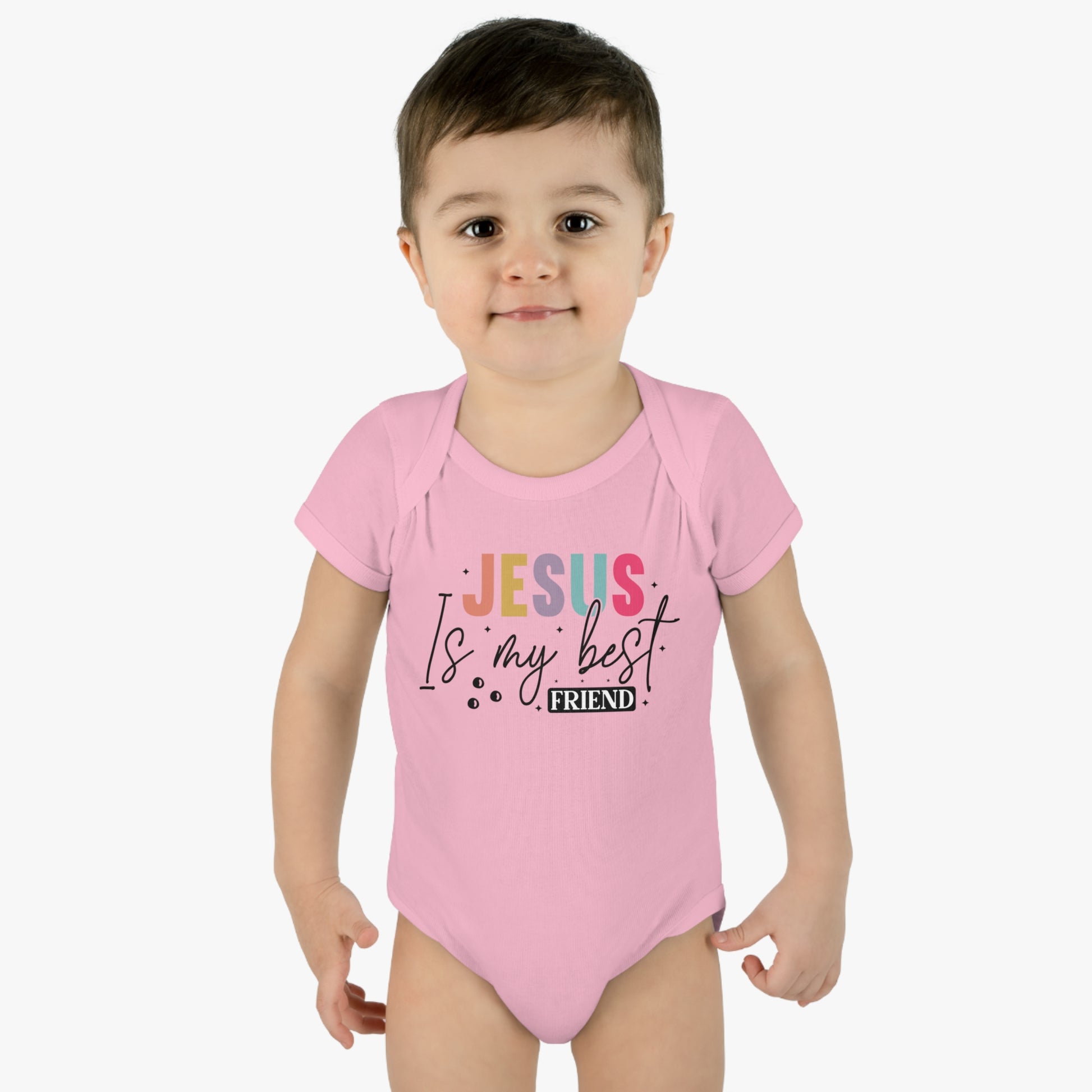 Jesus Is My Best Friend Christian Baby Onesie Printify