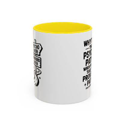 Inspirational Quote Accent Coffee Mug - Perfect Gift for Motivational Moments, Office Desk Essentials, Christian Gifts, Proverbs 3:5-6