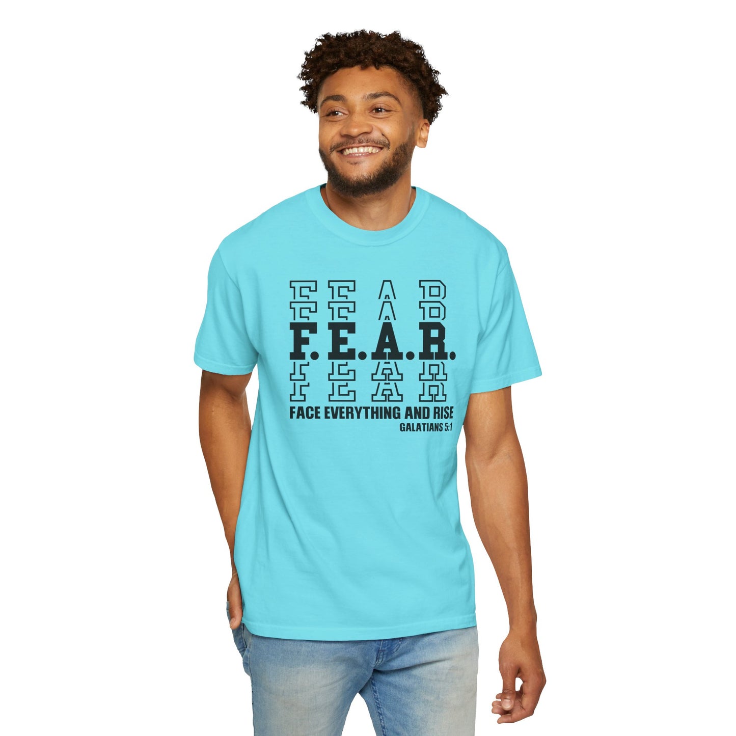 FEAR Face Everything And Rise Unisex Christian T-shirt