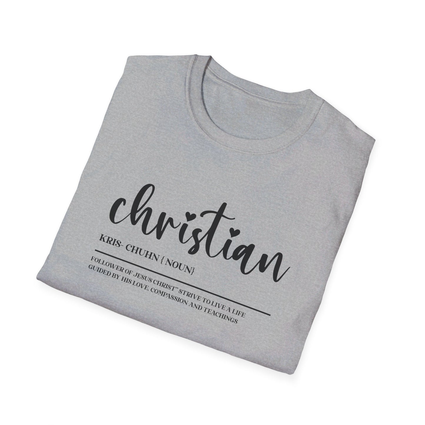 I Am A Christian Follower Of Christ  Christian Unisex T-shirt