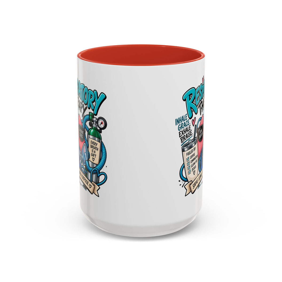 Respiratory Therapy Coffee Mug – Funny Respiratory Therapist Gift (11/15oz)