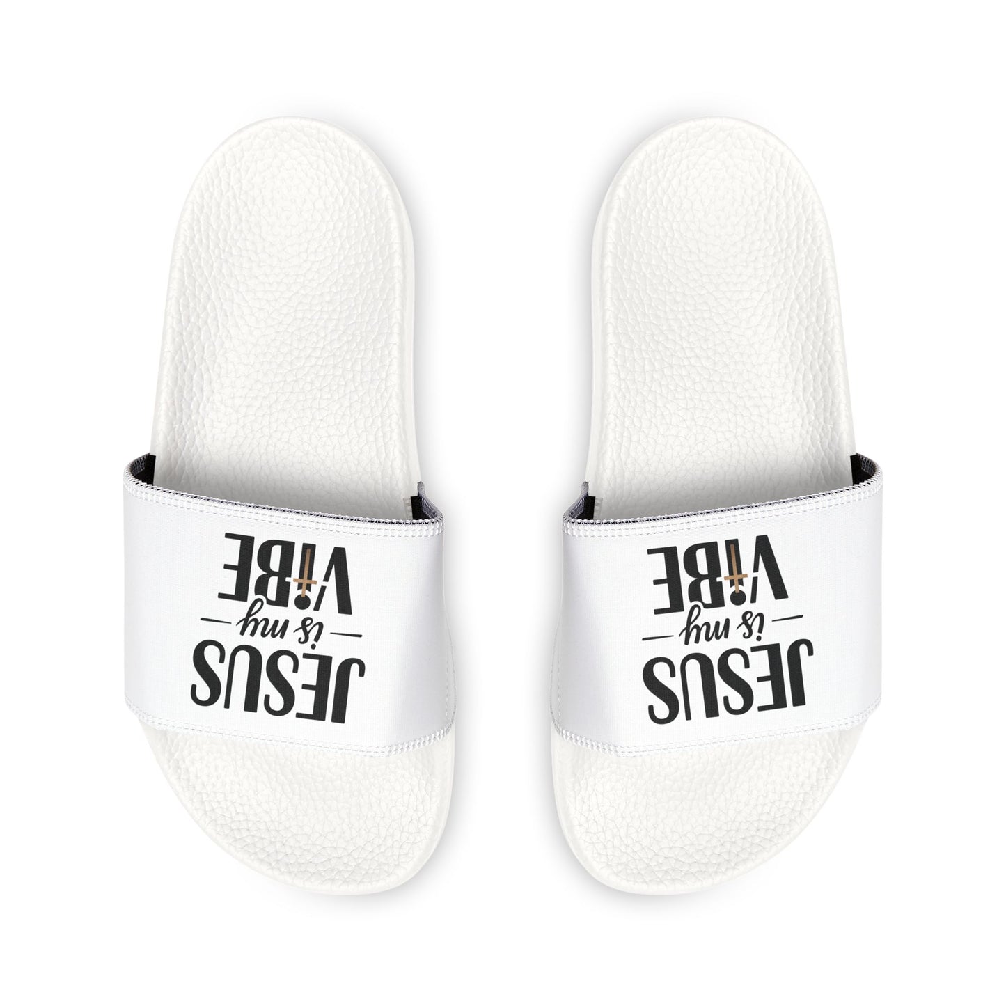 He is My Vibe Sandals, Men's Summer Slides, Casual Footwear, Poolside Fashion, Christian Gift, Vacation Essentials