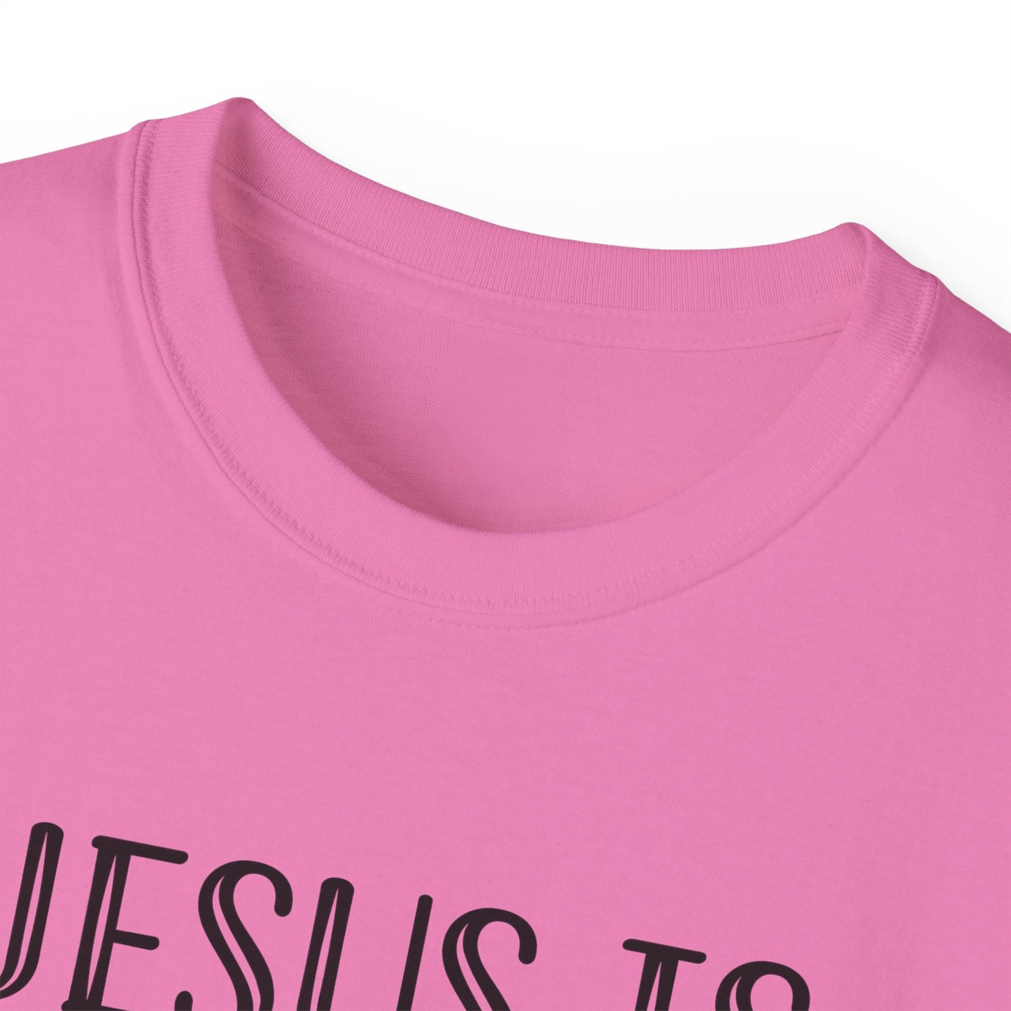 Jesus Is Essential Yesterday Today and Forever Unisex Christian Ultra Cotton Tee Printify