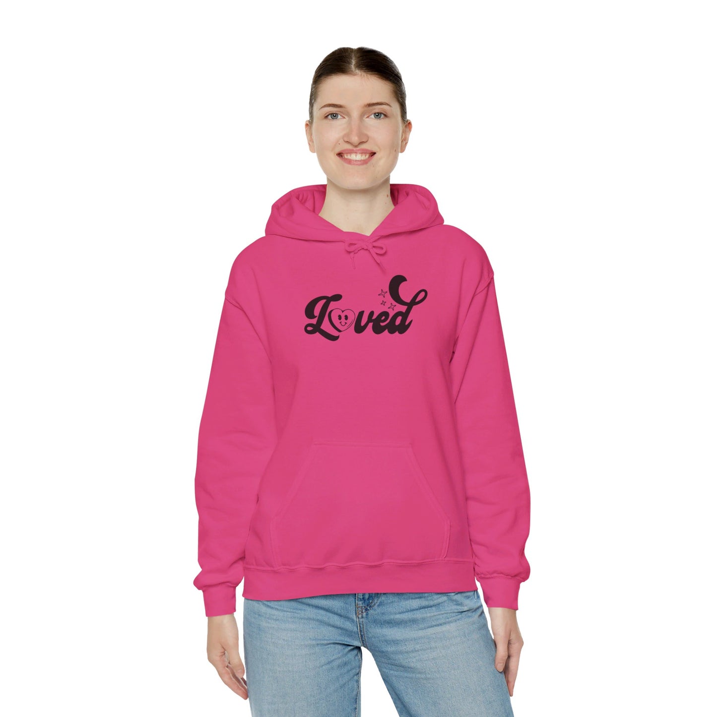 Romans 5:8 You Are Loved More Than You Will Ever Know Unisex Christian Pullover Hooded Sweatshirt