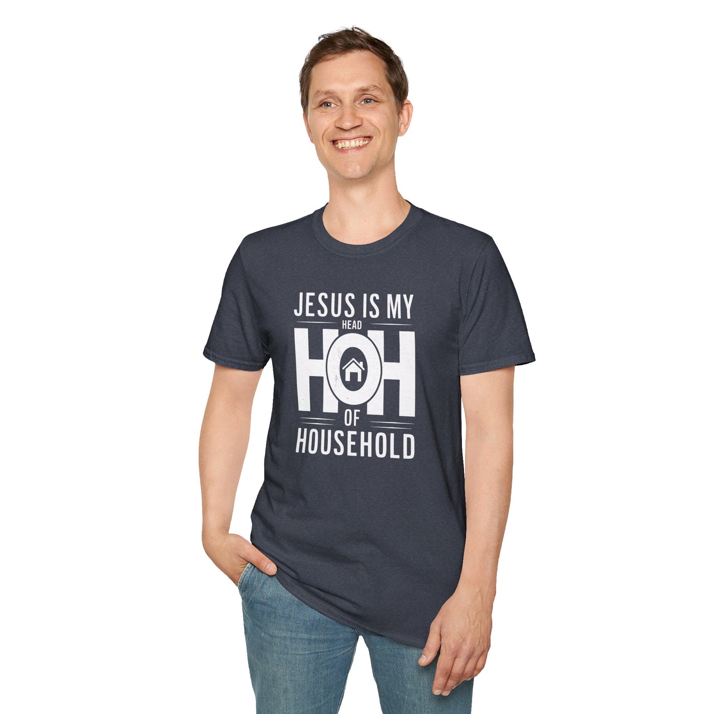 Jesus Is My Head Of Household HOH Christian Unisex T-shirt