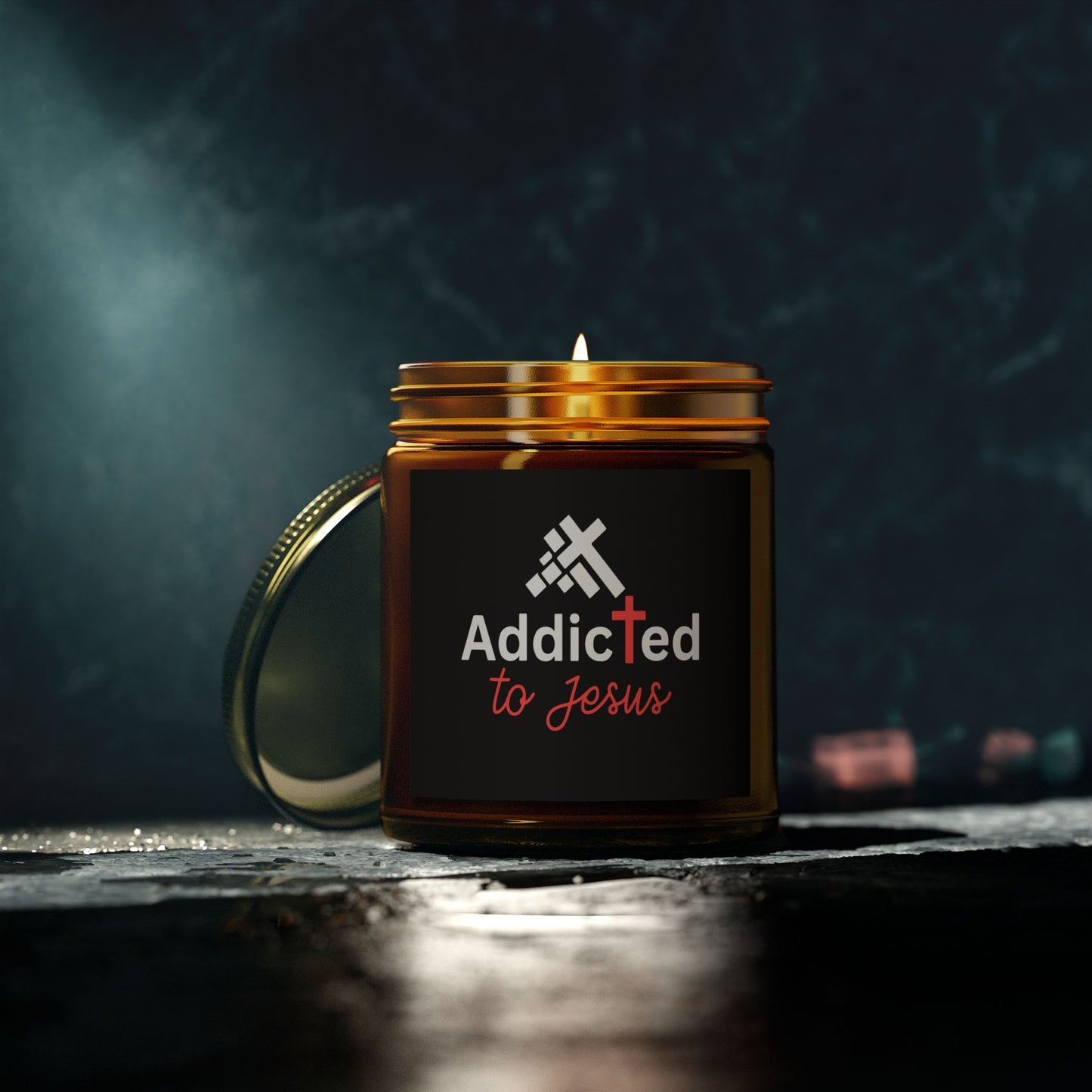 Addicted To Jesus Christian Scented Candle (4oz, 9oz)