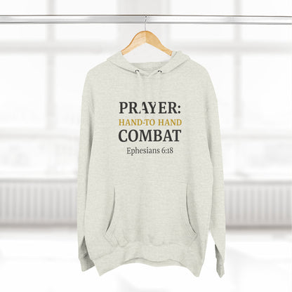Inspirational Prayer Hoodie, Fleece Hoodie for Faith, Christian Gift, Casual Wear, Comfortable Style, Spiritual Quote Clothing - ClaimedbyGodDesigns