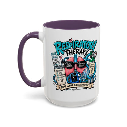 Respiratory Therapy Coffee Mug – Funny Respiratory Therapist Gift (11/15oz)