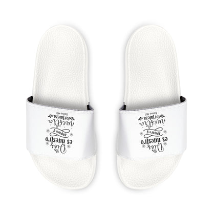 Stylish Women's Sandals for Summer, Comfortable Spanish Slides, Casual Footwear, Perfect for Beach Days, Vacation Slides, Gift for Her - ClaimedbyGodDesigns