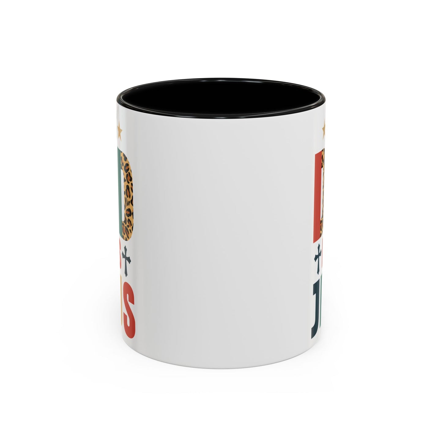 This Dad Loves Him Accent Coffee Mug - Perfect Gift for Father's Day and Christian Dads
