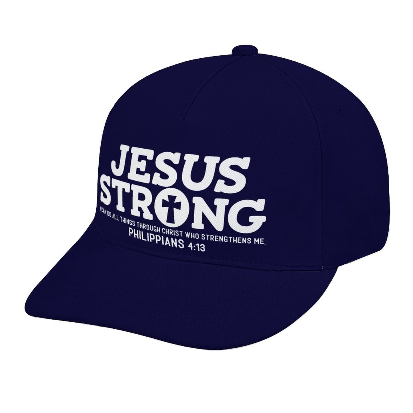 Jesus Strong I Can Do All Things Christian Hat