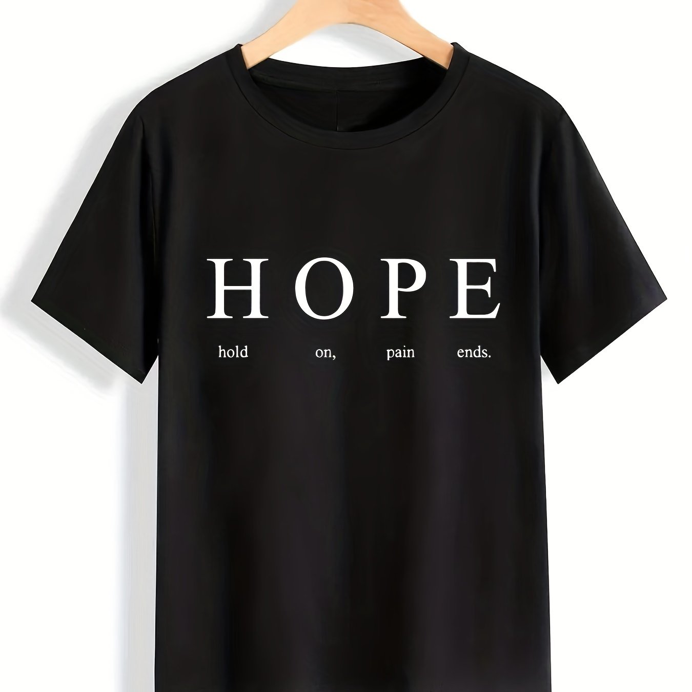 HOPE: Hold On Pain Ends Women's Christian T-shirt claimedbygoddesigns