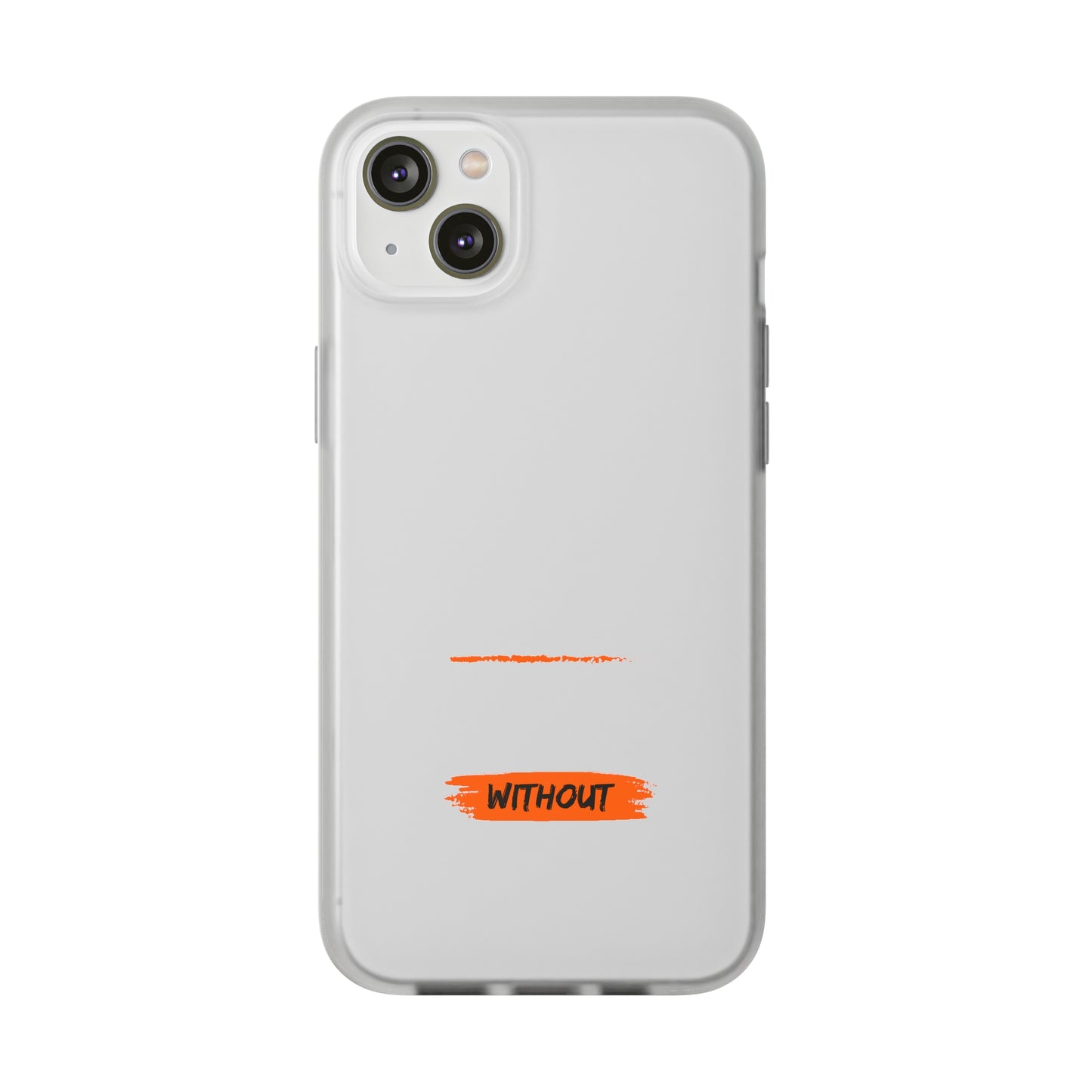 Won't Live Without Jesus Christian Flexi Phone Case Printify