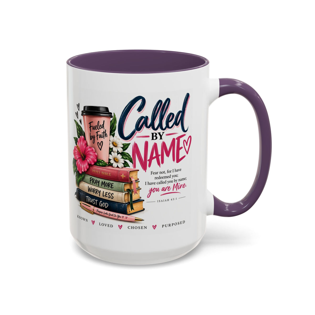 Called By Name Coffee Mug — Christian Inspirational Accent Mug (11/15oz)