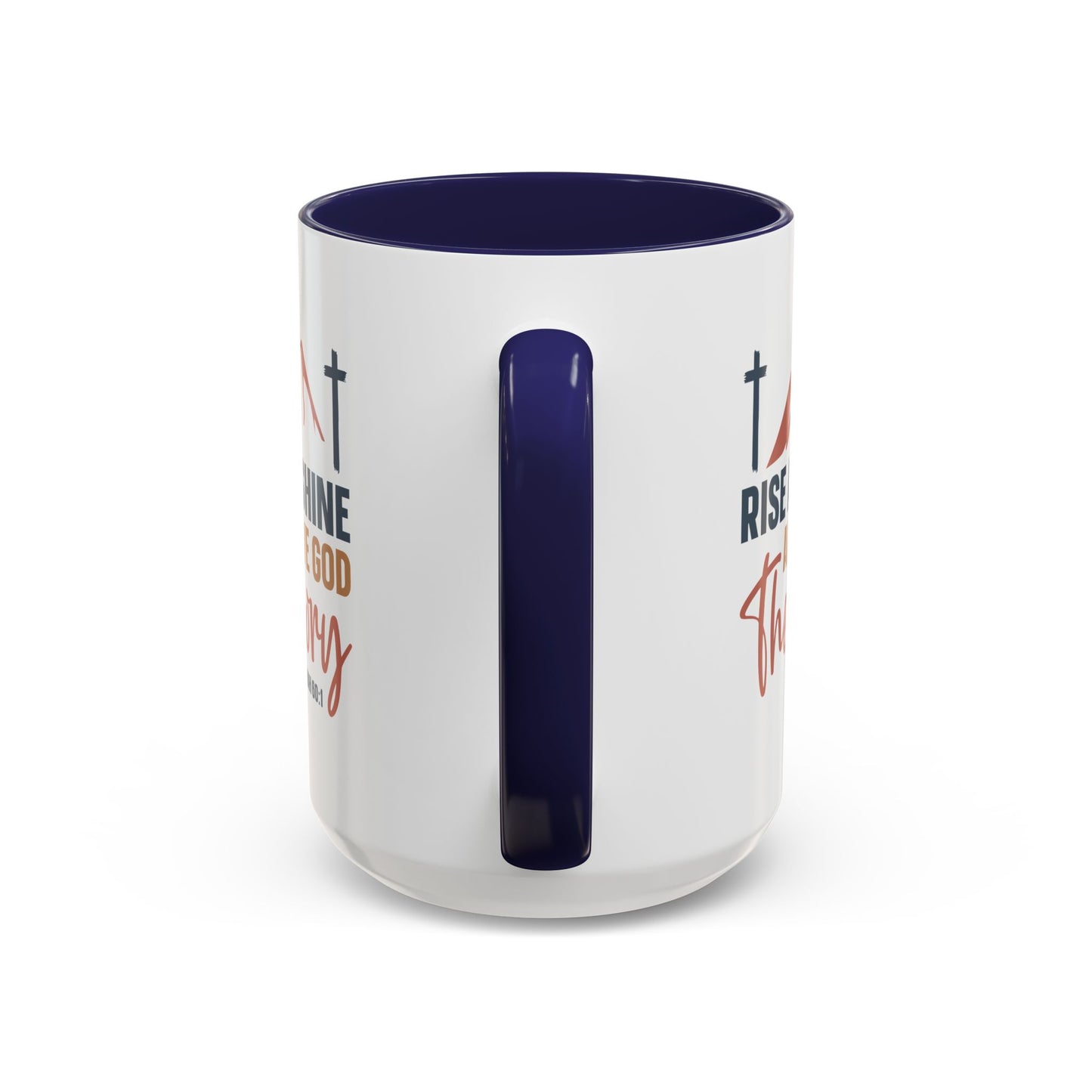 Christian Ceramic Mug - Give Him The Glory Accent Coffee Mug (11, 15oz)