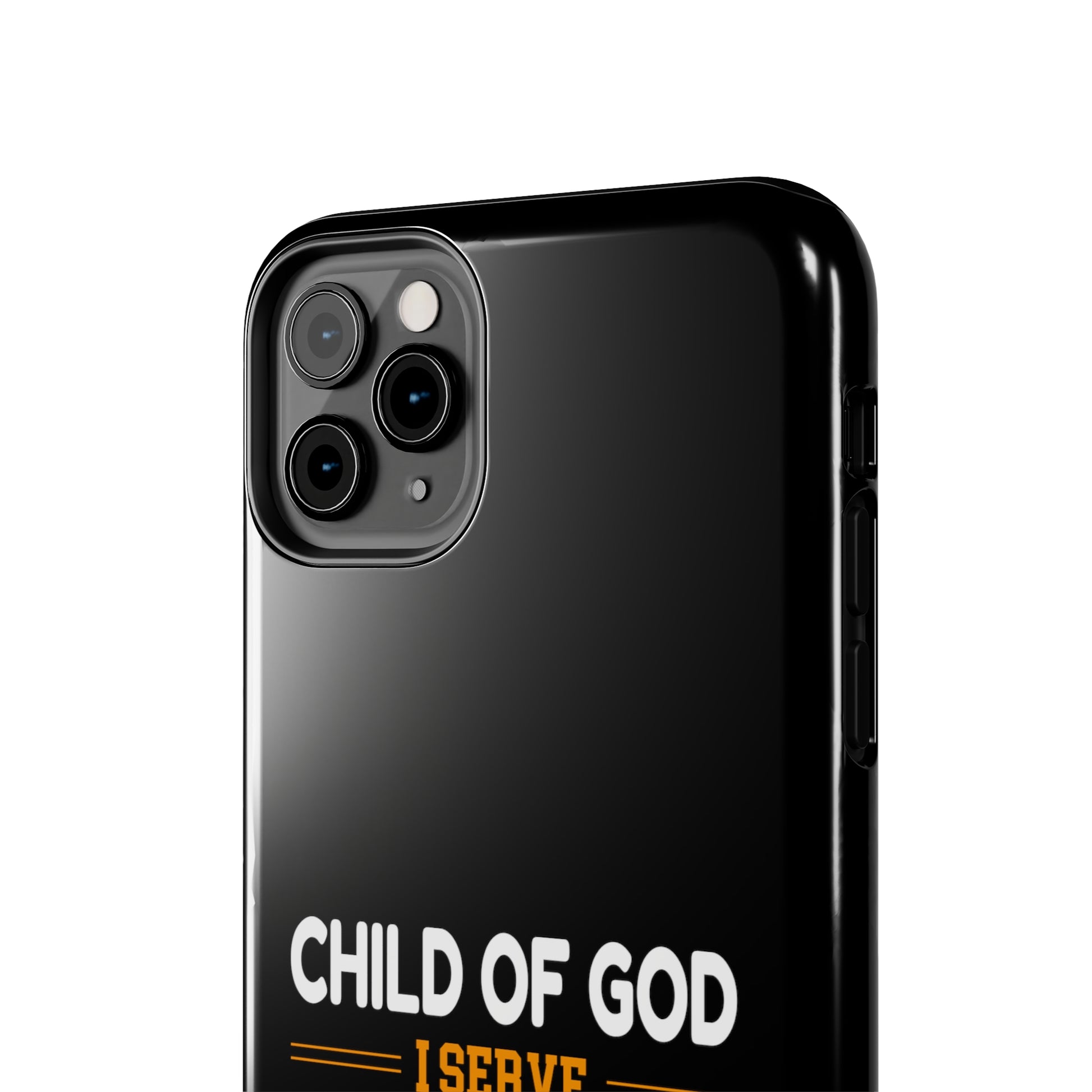 Child Of God I Serve The Only One Who Can Defeat Death Hell And The Grave Christian Phone Tough Phone Cases, Case-Mate Printify