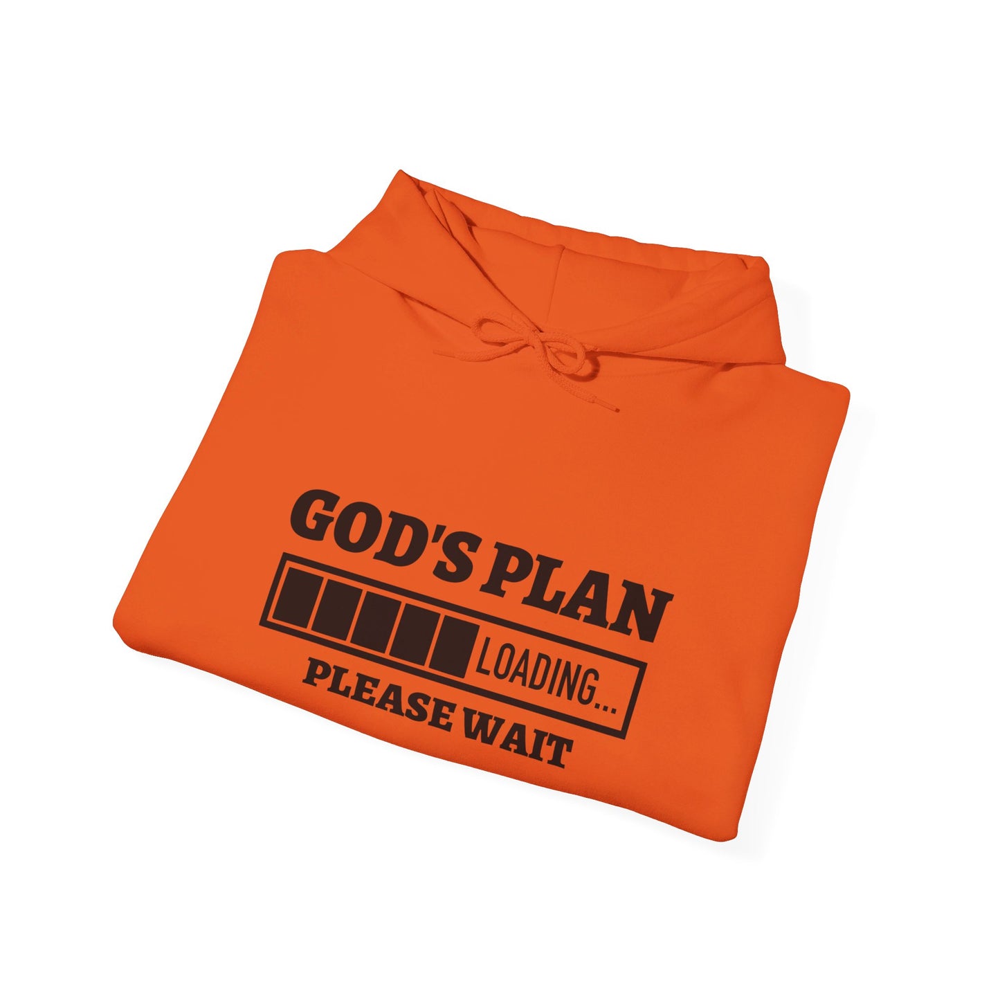 God's Plan Loading Unisex Christian Pullover Hooded Sweatshirt