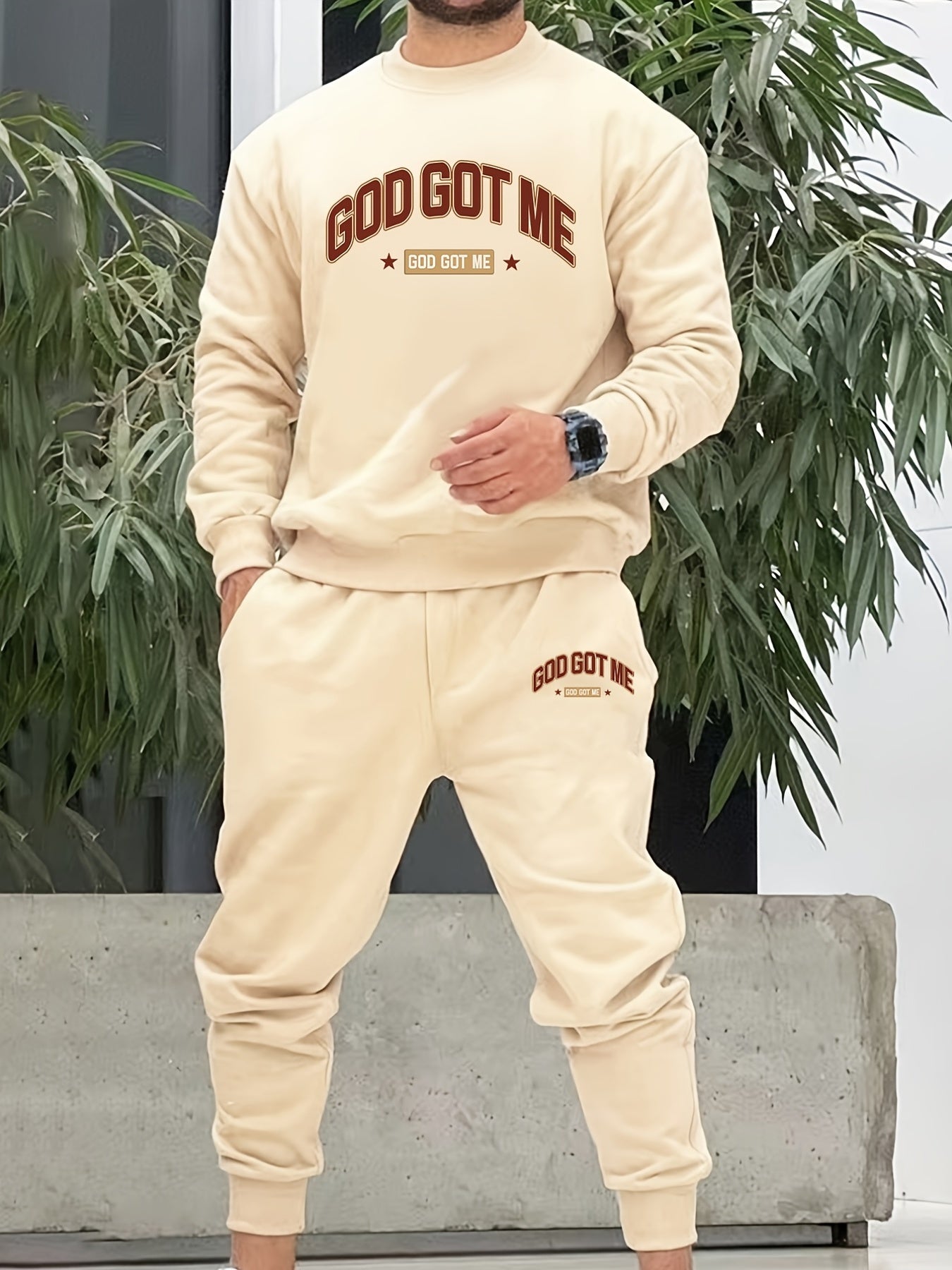 God Got Me Men's Christian Casual Outfit claimedbygoddesigns