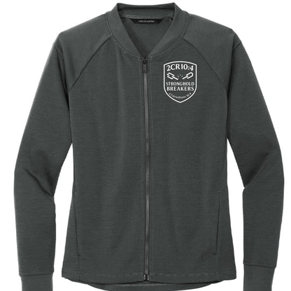 2 Corinthians 10:4 Stronghold Breakers Women’s Kingdom Code Christian Jacket - ClaimedbyGodDesigns
