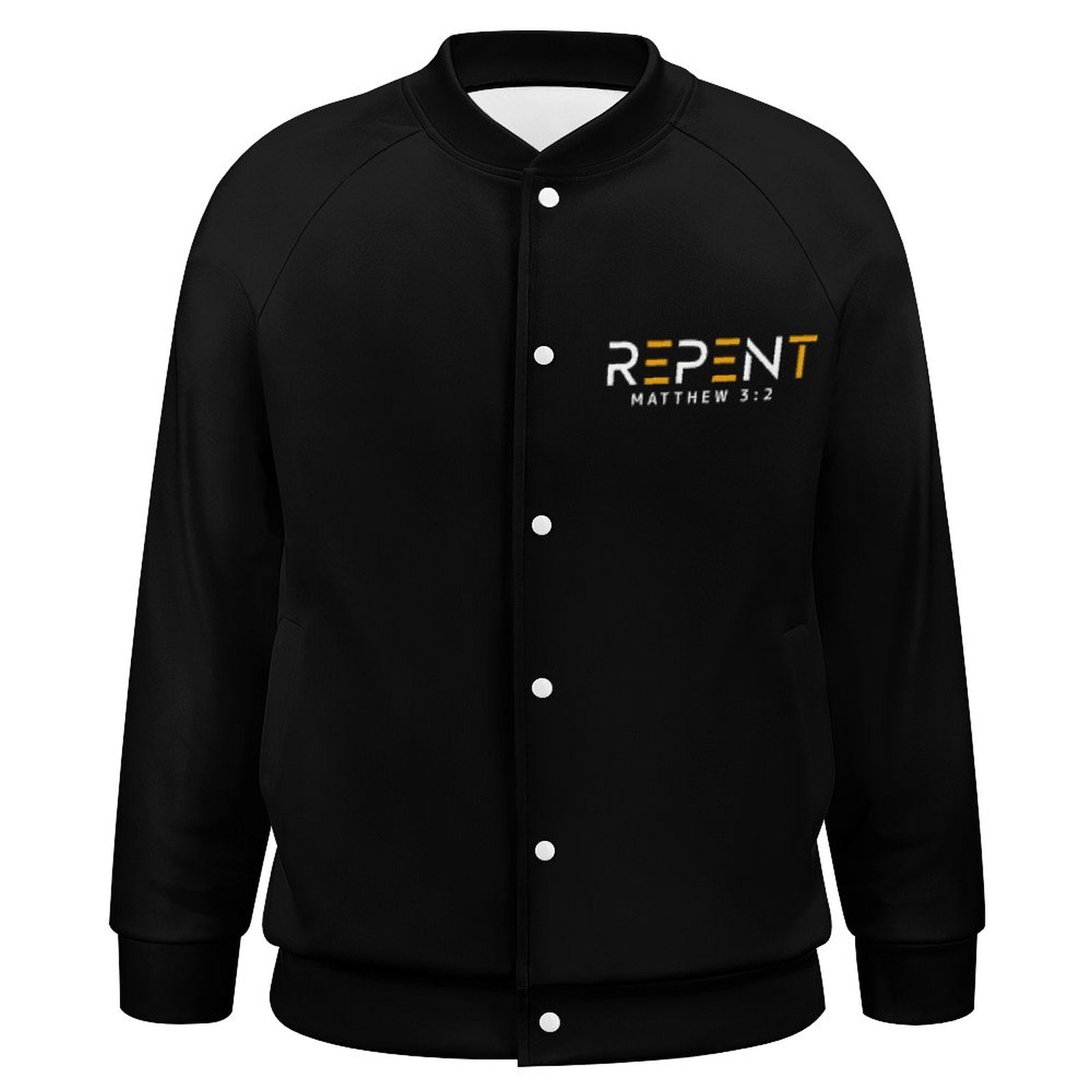 Repent Men's Christian Jacket SALE-Personal Design