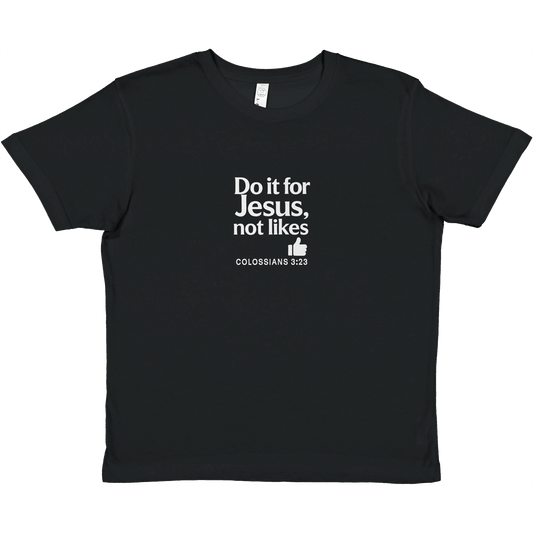 Do It For Him Youth Christian T-shirt - ClaimedbyGodDesigns