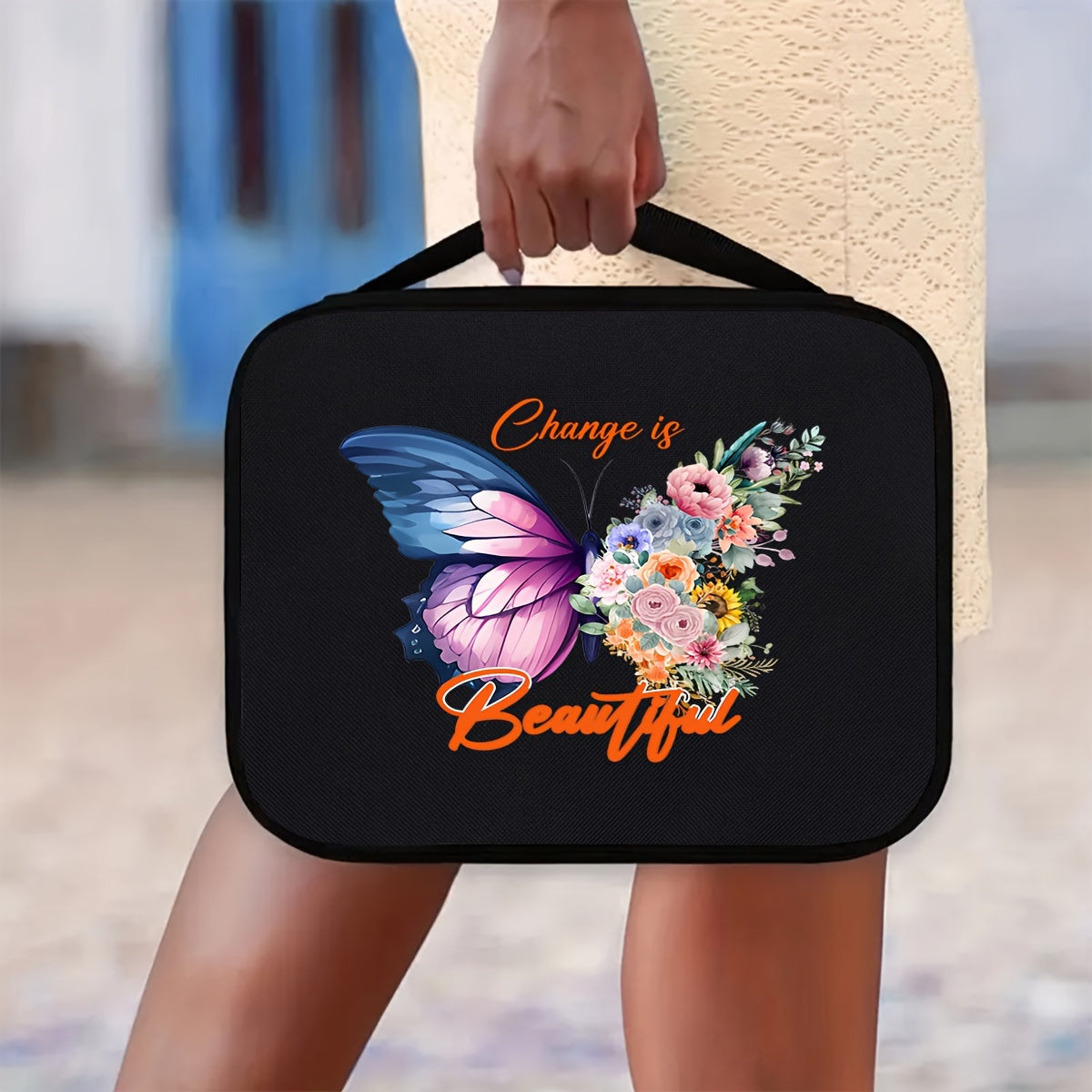 Change Is Beautiful Christian Bible Cover claimedbygoddesigns