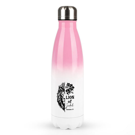 Lion Of Judah Christian Gradient Water Bottle SALE-Personal Design